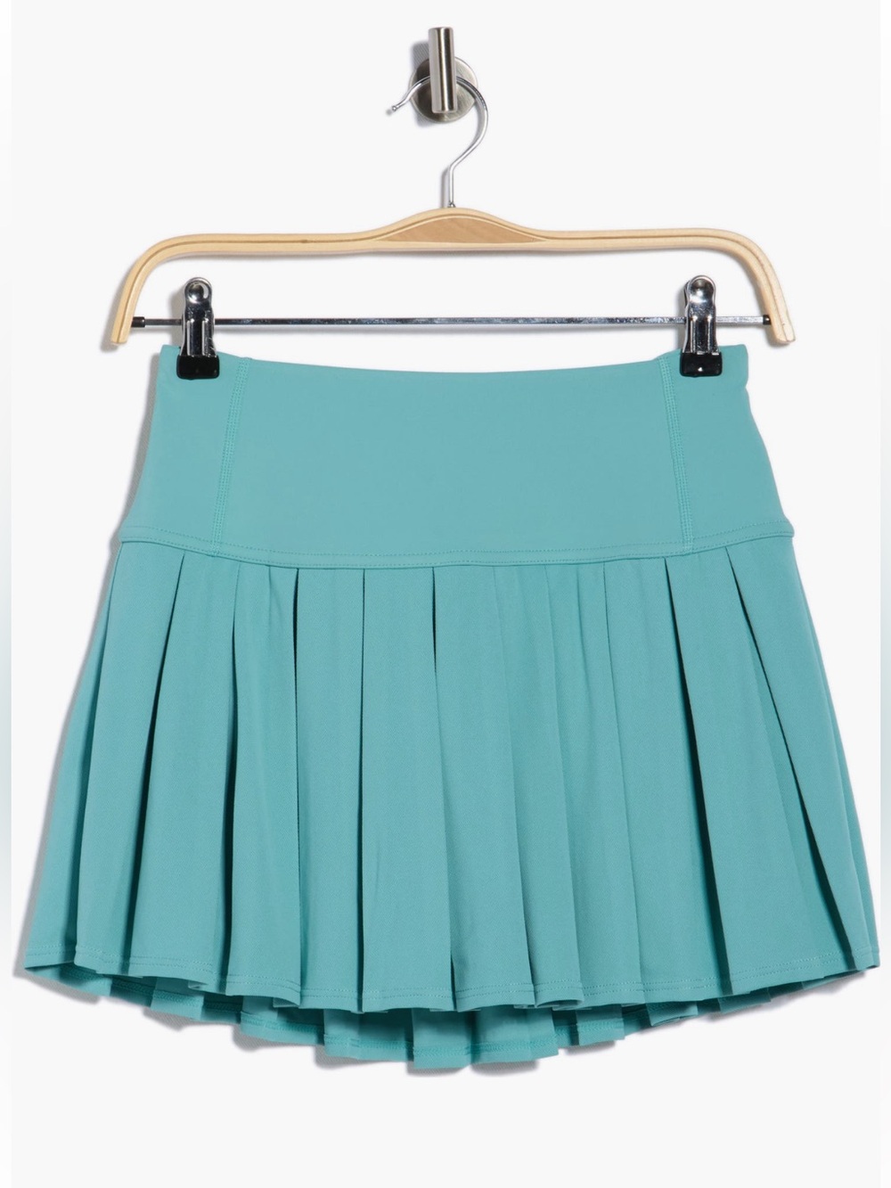 DKNY Court Pique Pleated Tennis Skort, Color โCoastlineโ